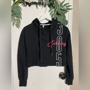 305 FITNESS CROPPED HOODIE Size M